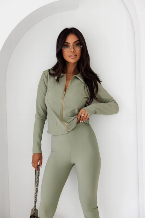 Komplet SPORTY CHIC MATCHA bluza+ spodnie