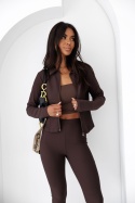 Komplet SPORTY CHIC BROWN bluza+ spodnie