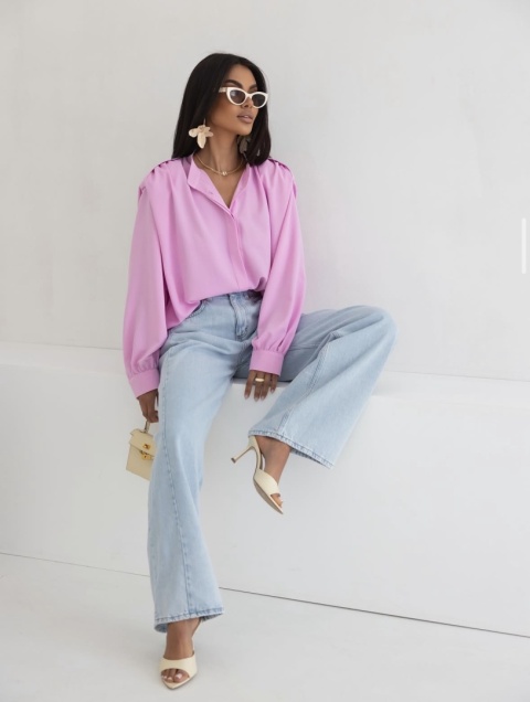 Koszula CELINE Candy Pink