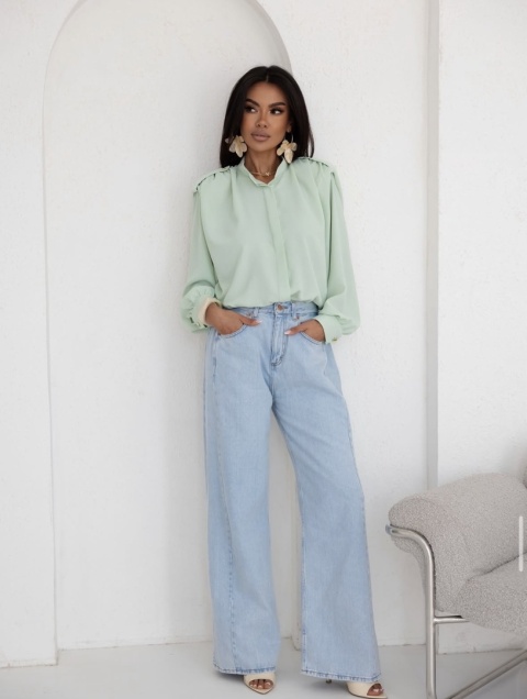 Koszula CELINE Powder Mint