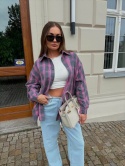 Koszula LONDON Pink Check